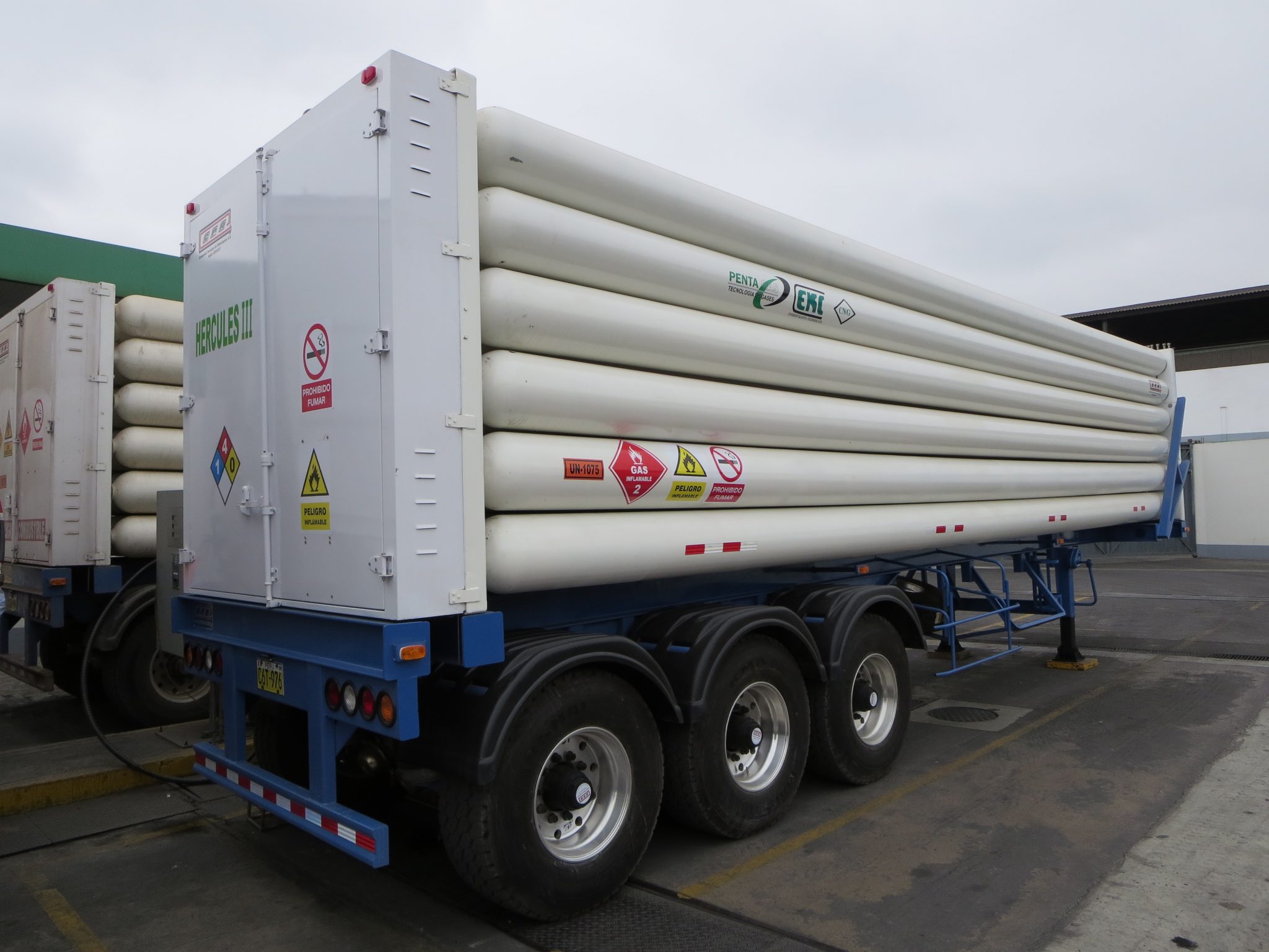 Tube Trailer Carreta GNC Penta Gas