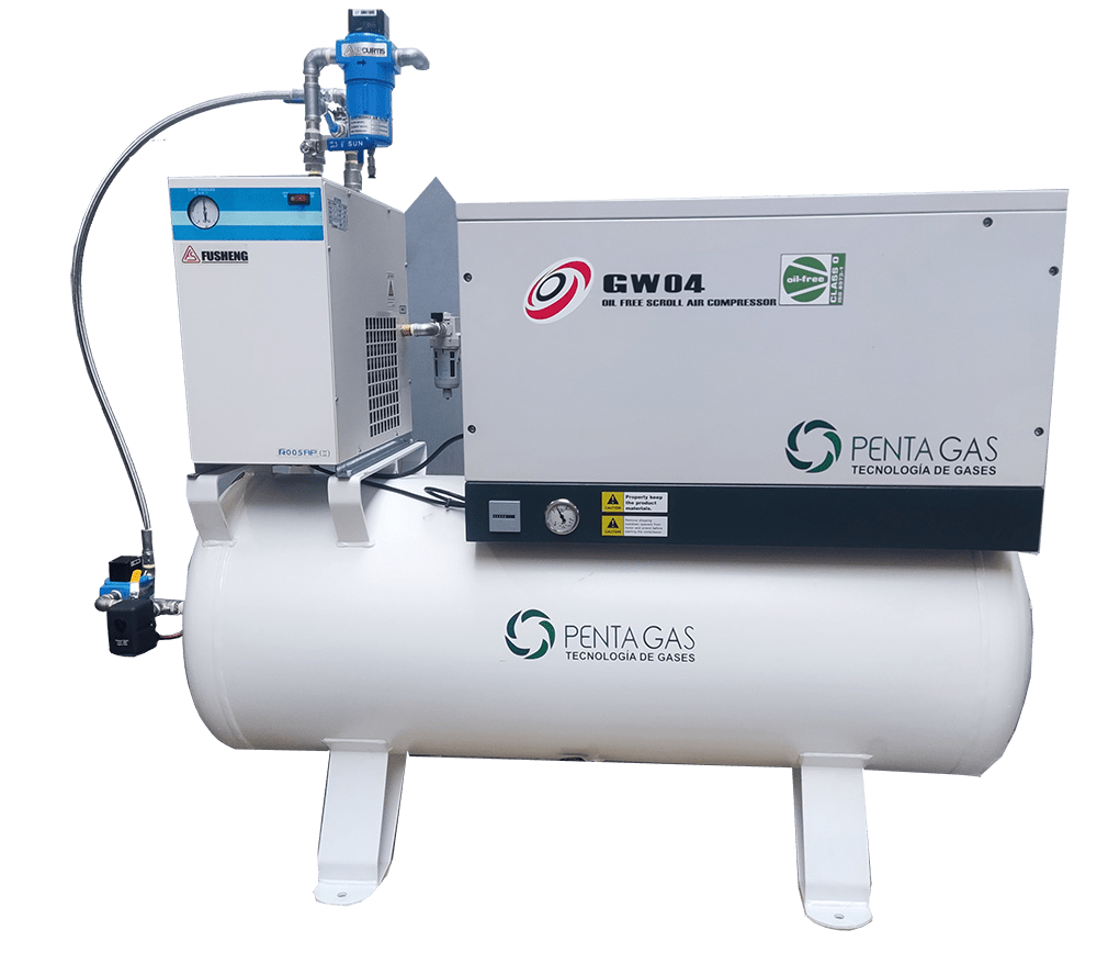 COMPRESOR DE AIRE MEDICINAL