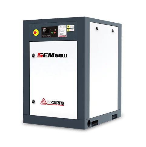 Compresor de tornillo lubricado SEM II 20 HP – 100HP