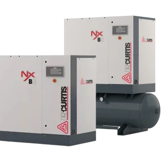 Compresor de tornillo lubricado Serie NX – 4 Kw a 15 Kw